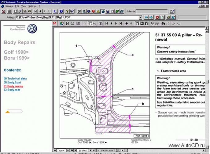 Software diagnostico automobilistico di ELSAWIN 4,0 per ... vw golf v wiring diagram download 