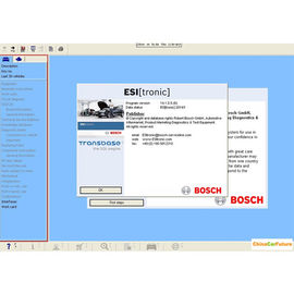 Un buon prezzo. Lingua automobilistica del software diagnostico di versione Q1 (Tronic) di BOSCH ESI 2014 multi in linea