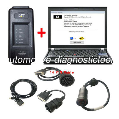 Un buon prezzo. Kit di diagnosi CAT dotato di strumento di diagnosi ET3 e portatile X220 in linea