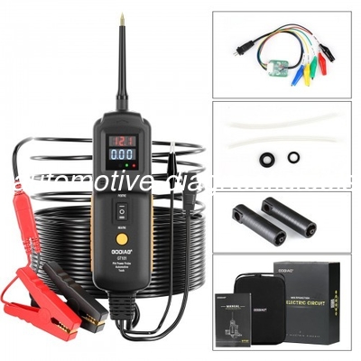 Un buon prezzo. GODIAG GT101 Tester elettrico automatico per DC 6-40V di supporto per la pulizia e la prova in linea