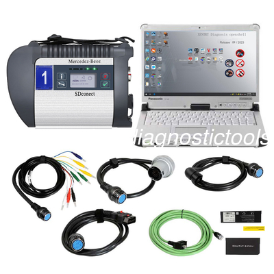 Un buon prezzo. V2024.10 MB SD Connect C4 DoIP Mercedes Star Diagnostic Tool Plus Panasonic CF C2 Laptop in linea