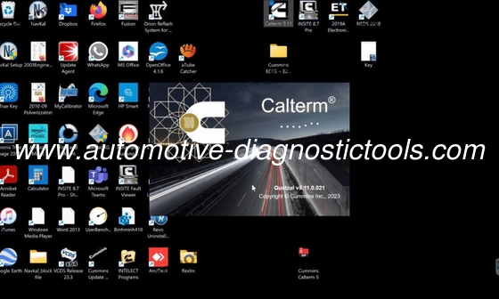 Un buon prezzo. Cummins Calterm v5.12 2024 Software di diagnosi di ingegneria in linea