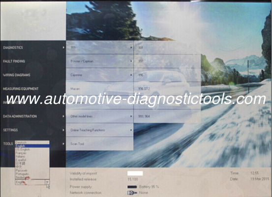 Un buon prezzo. V18.150 Software Porsche PIWIS per Porsche Piwis Tester II in linea