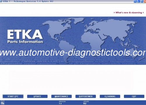 Un buon prezzo. ETKA Catalogo elettronico V8.1 per Audi VW Seat Skoda Update Online in linea