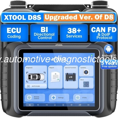 Un buon prezzo. 2025 XTOOL D8S Diagnostic Scan Tool Support CAN FD & DoIP, ECU Coding, Topologia, programmazione delle chiavi in linea