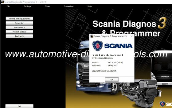 Un buon prezzo. 2026 Scania più recente VCI & VCI3 SDP3 V2.69.1 Software Software di diagnostica automobilistica per camion/autobus Scania in linea