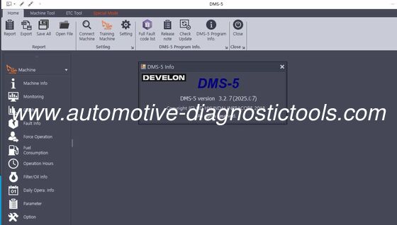 Un buon prezzo. 【2025.08】 DOOSAN (DEVELON) DMS 5 -3.2.8 Software diagnostico in linea