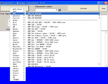 Un buon prezzo. Odometro di TachoSoft/calcolatore V21.5, software diagnostico automobilistico di distanza in miglia per Audi, Acura in linea