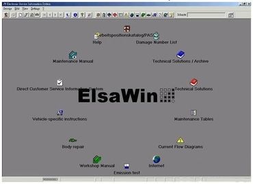 Un buon prezzo. Software diagnostico automobilistico di ELSAWIN 4,0 per Audi/VW/SKODA/SEAT in linea