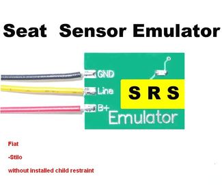 Un buon prezzo. Emulatore del sensore di alta efficienza SRS 4 Fiat Seat per risoluzione dei problemi di riparazione dell'automobile in linea