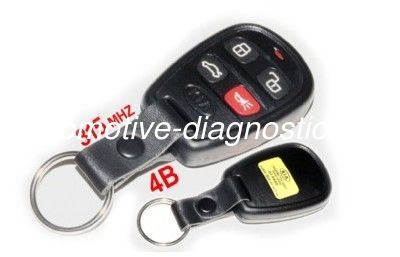 Un buon prezzo. Portachiavi a distanza di optimum di Kia con 4 bottoni, spazii in bianco a distanza di chiave dell'automobile di optimum di Kia in linea