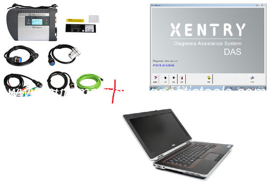 Un buon prezzo. Strumento diagnostico wireless MB SD C4 Benz Mercedes con supporto E6420 Auto / camion in linea