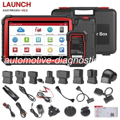 Un buon prezzo. [Versione UE e Regno Unito] LAUNCH X431 PRO3S+ V5.0 Sistema completo Scanner diagnostico Bluetooth Supporto ECU Codifica in linea