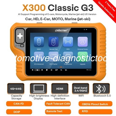 Un buon prezzo. 2025 programmatore di tasti G3 OBDSTAR X300 Classic in linea