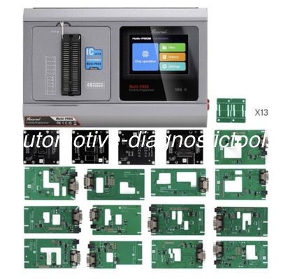 Un buon prezzo. Xhorse Multi Prog Programmer con 13 adattatori completi in linea
