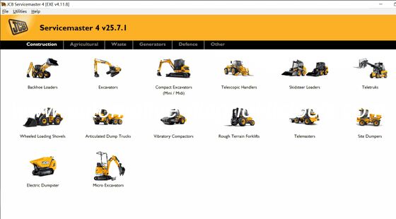 Un buon prezzo. [ Rilascio 25.7 ]JCB ServiceMaster 4 v25.07 Software diagnostico in linea