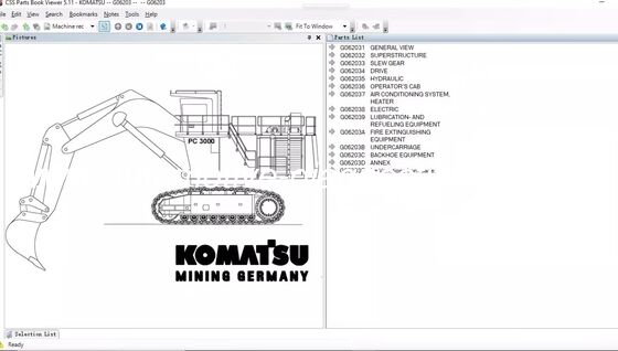 Un buon prezzo. [Komatsu EPC] 2022.03 CSS EPC Catalogo di ricambi per Komatsu in linea