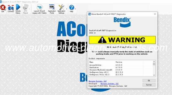 Un buon prezzo. Software di diagnostica Bendix Acom Pro 2024 v2 in linea