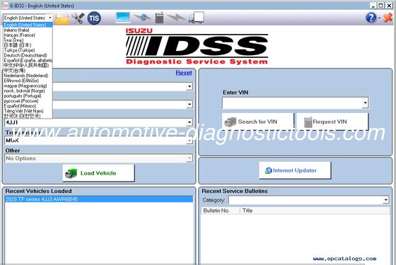Un buon prezzo. Ultimo 2025.02 G-IDSS E-IDSS US-IDSS Software di diagnostica per l'esportazione per ISUZU in linea
