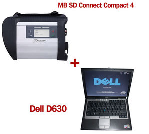 Un buon prezzo. Strumento diagnostico di MB del benz senza fili di deviazione standard C4 Mercedes con il computer portatile di Dell D630 pronto per l'uso in linea
