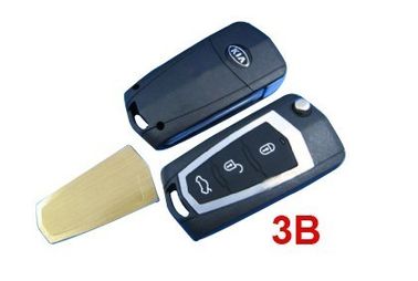 Un buon prezzo. Kia nuovo Carens ha modificato i portachiavi/il bottone a distanza spazii in bianco 3 di chiave con il metallo della batteria in linea